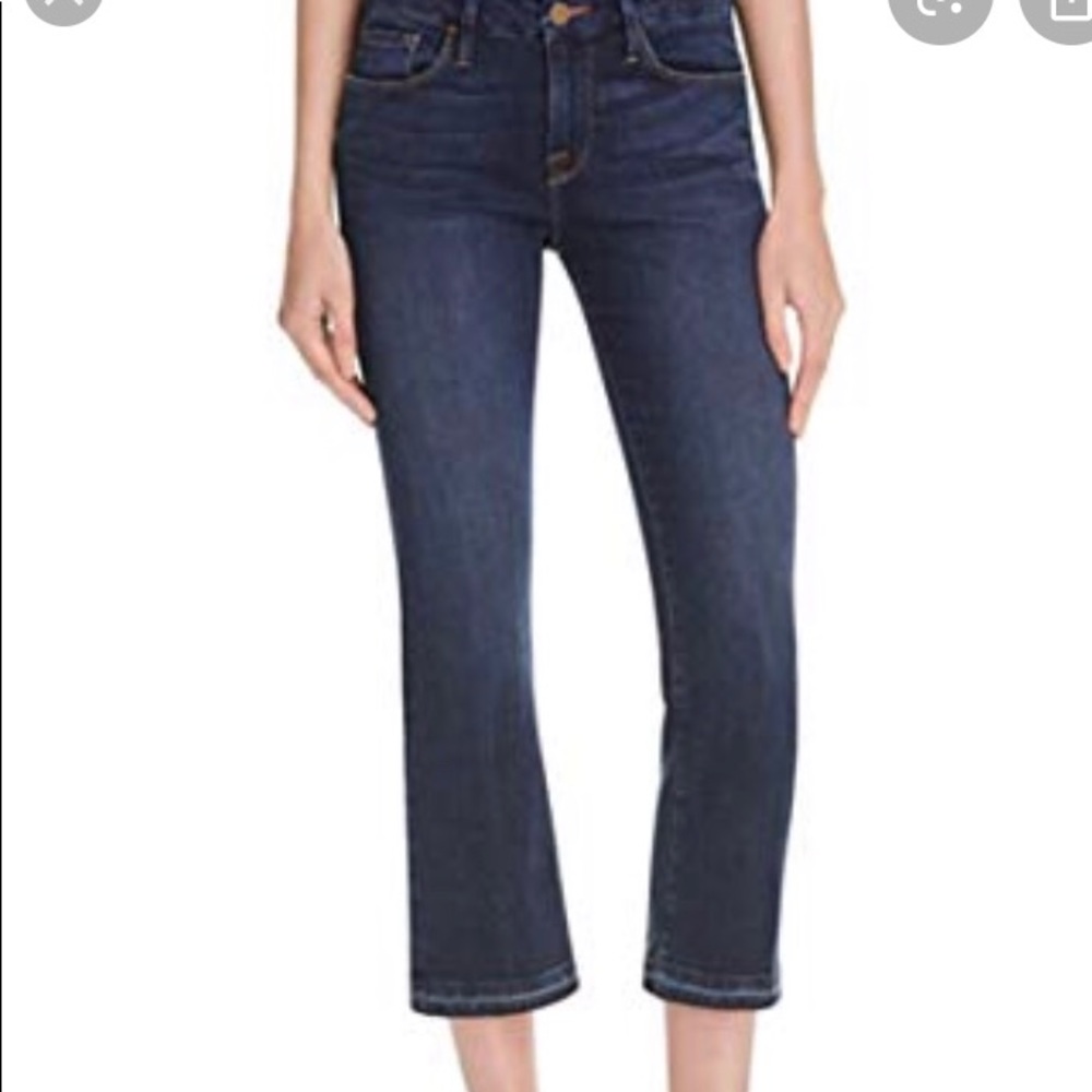 Frame Denim Le Crop Mini Boot -Size 27